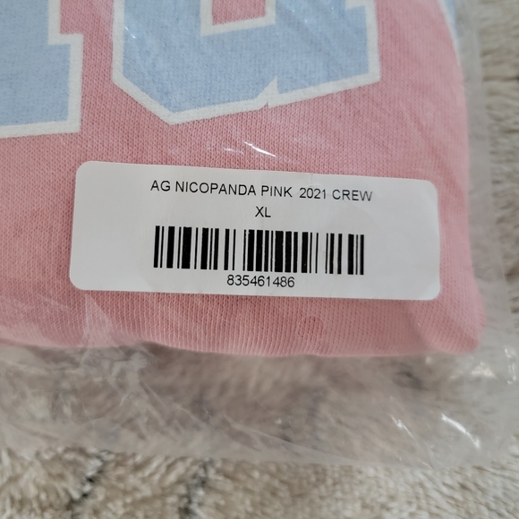Sweetener X Nicropanda Pink Sweetener Crewneck Ariana Grande and Nicropanda - Picture 5 of 6